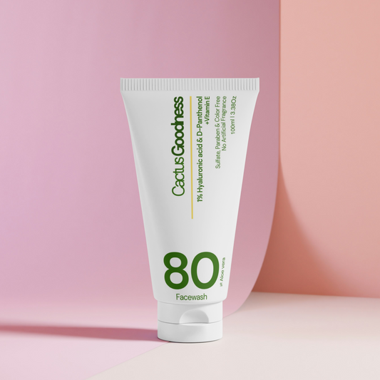 80% Aloe Facewash (Soap-Free)